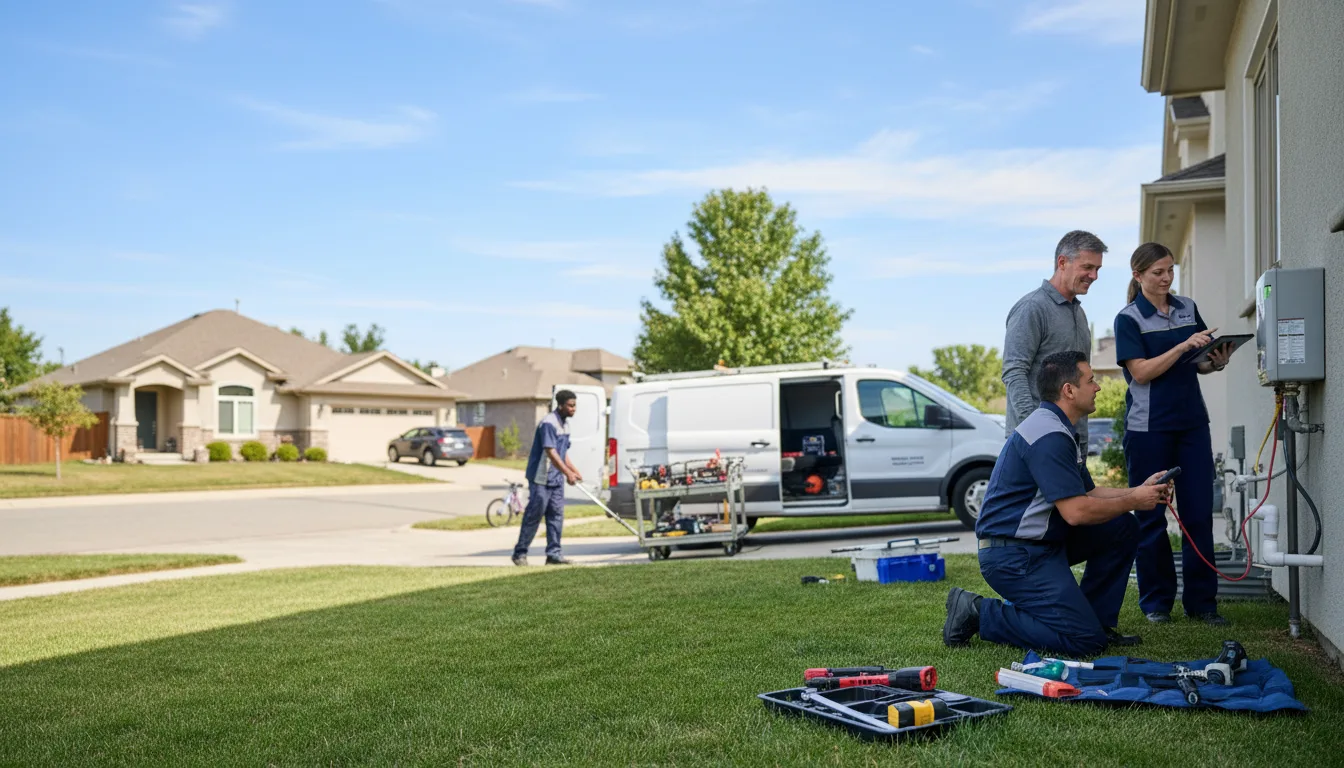 Tankless water heater service in New Carlisle, OH